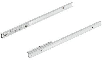 Roller runners, for 1 extension leaf, for tables with frame - 642.68.922