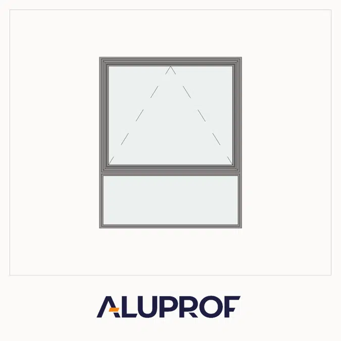 MB-SLIMLINE Dikey Sabit Vasistas Kanatlı Pencere