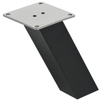 Breakfast bar support, Steel, inclined, square - 505.21.333