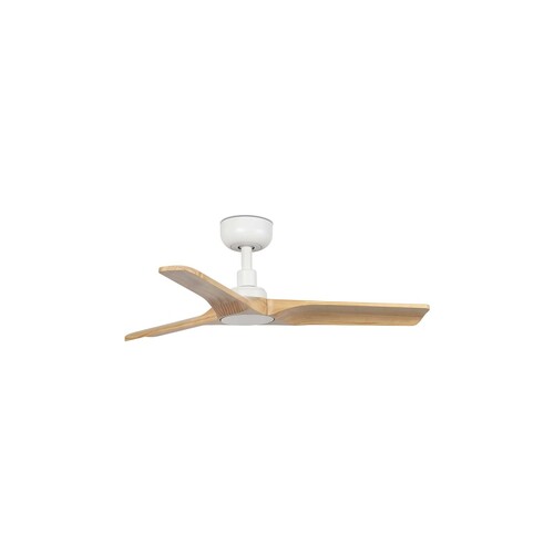 HEYWOOD S Ceiling fan beyaz/pine 0-10V/1-10V