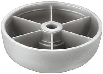 Glide, plastic, round, ⌀: 45 mm - 635.90.381