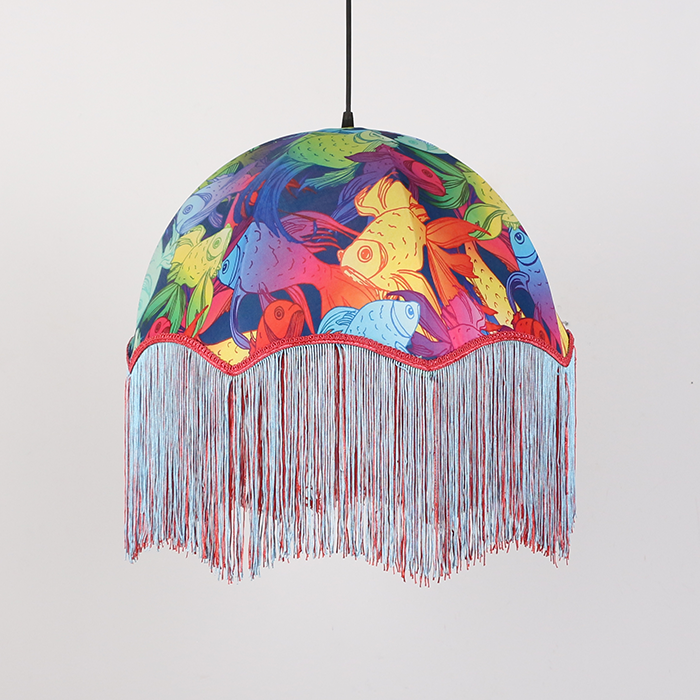 Dream Color Fabric Design Chandelier 