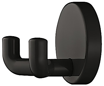 Wardrobe hooks, Polyamide, with 2 hooks, round rose - 842.62.290