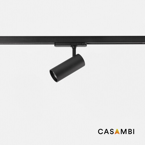 FOST TRACK Black track spotlight Ø70 43W 18° 2700K CRI97 CASAMBI