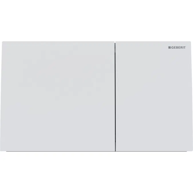 Sigma70 Mat Beyaz Çift Kademeli Basma Düğmesi 1836022