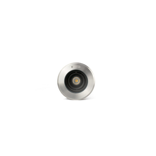 GEISER 130 GU10 Grey orientable inox ceiling recessed