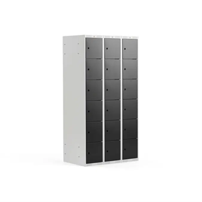 Classic 18 Door 3 Section Compartment Locker