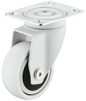 Designer Furniture Castor, Load bearing capacity 30 kg, steerable - 663.17.030