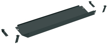 Cable channel, For mounting on table base - 633.53.302