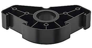 Mounting plate, ForAxilo® 78 Plinth System - 637.38.341