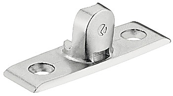Mounting bracket, For flap made from wood or with aluminium frame - 373.83.353