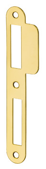 Flanged striking plate, for Mortice 3 Lever Sashlock, Steel - 911.38.192