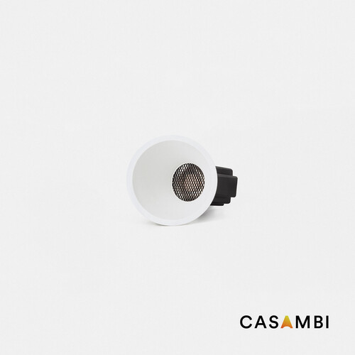 TULIPA beyaz recessed gömme spot asymmetric 7W 50° 3000K CRI90 CASAMBI