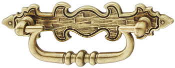 Furniture handle, Zinc alloy, with handle plate - 121.50.104
