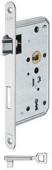 Mortise lock, For hinged doors, BMH, grade 3, cipher bit - 911.04.336