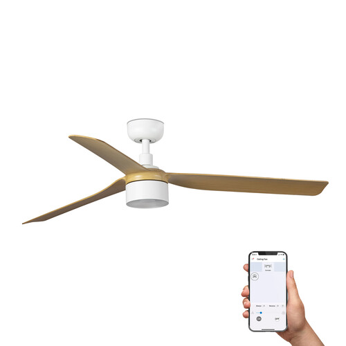 PUNT TEK M beyaz/maple fan 3000K TUYA