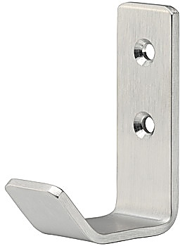Coat hook, satinDéco, stainless steel - 842.34.050