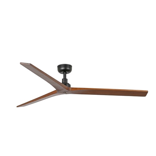 KLIM L Ceiling fan siyah/ceviz