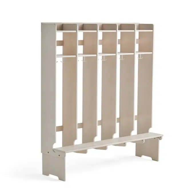 Ebba 5-Section Floorstanding Storage Unit