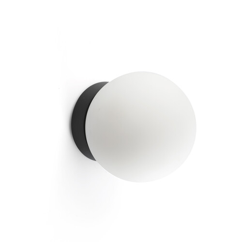 PING Black wall/ceiling lamp