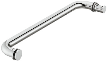 Shower door handle and knob, Round - 981.52.105