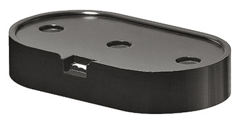 Base element, oval, for glide inserts 35 x 20 mm - 650.22.340