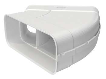 Bend, Flat Ducting System 150 Optimairo, Horizontal - 500.90.210