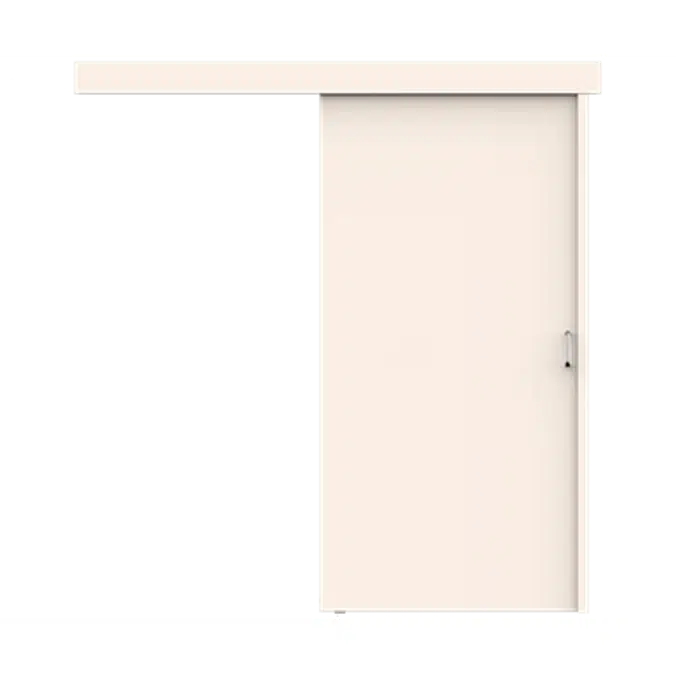 Sliding On Wall 3810 + HP Flush 40mm Sliding Door