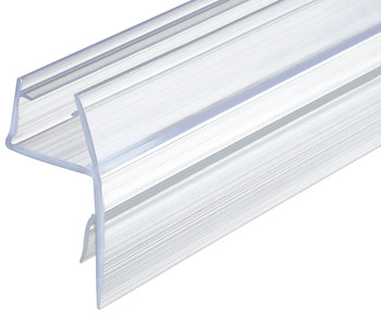 glass door seal, For shower cubicles, glass-glass, for 180° glass fronts - 950.50.001