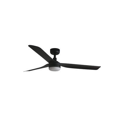 PUNT M LED Ceiling fan siyah 18W SWT
