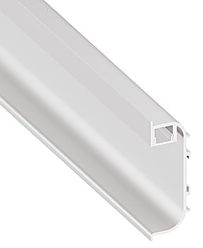 Recessed Grip ProfileDéco, C-profile with integrated LED profile - 126.00.024