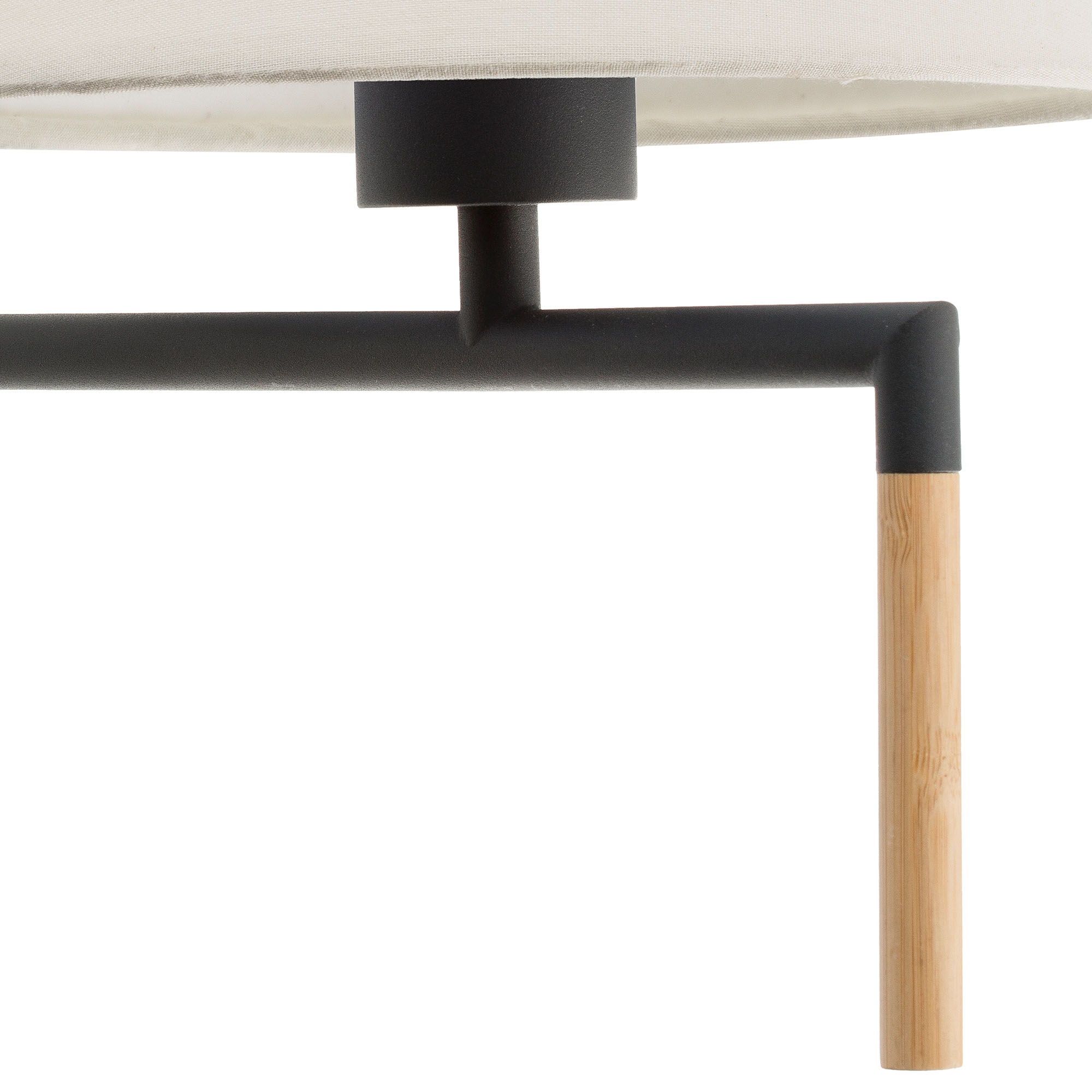 RON Dark grey/beige wall lamp