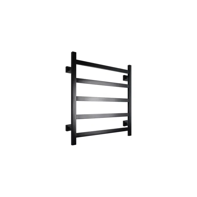 Mizu Bloc MK2 750x800mm 24V Mat Siyah Isıtmalı Havlu Askısı 9511217