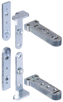 Door hinge, SFS intec CIR, For flush doors up to 70 kg - 927.54.090