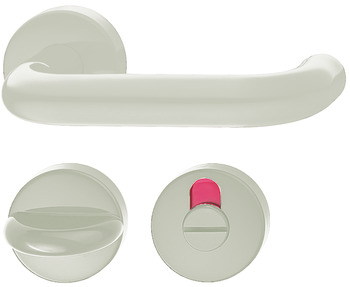 Door handle set, Hewi 111R02.230 polyamide - 908.81.797