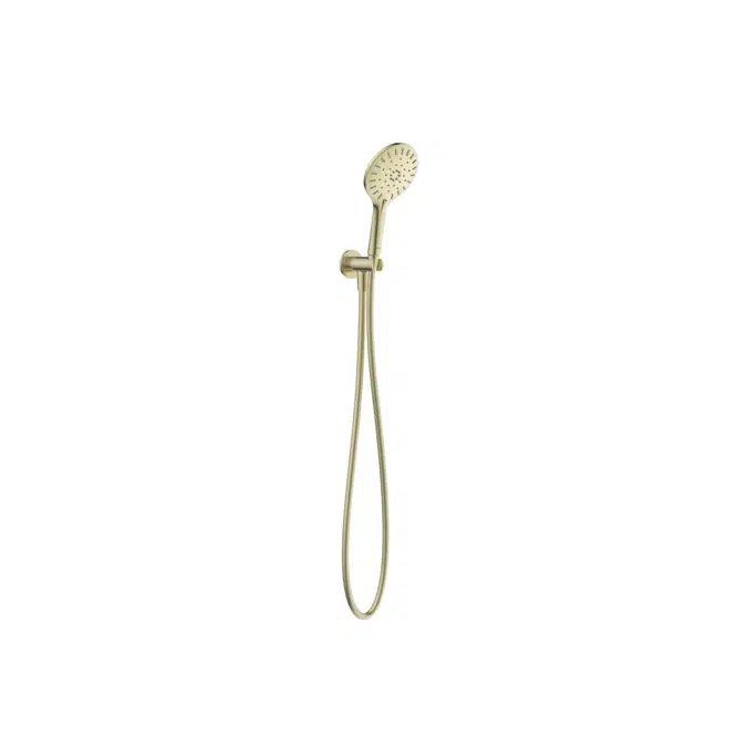 Roca Ona Brushed Brass Handshower with Wall Bracket (5 Star) 14940