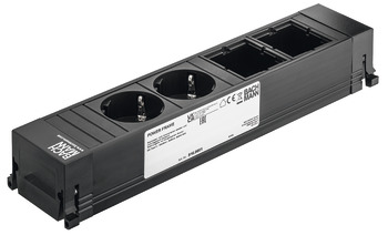 Socket unit, For Modular Socket Element, System B, 230 V - 833.91.122