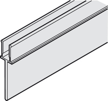 Intermediate panel for double running track - 941.12.360