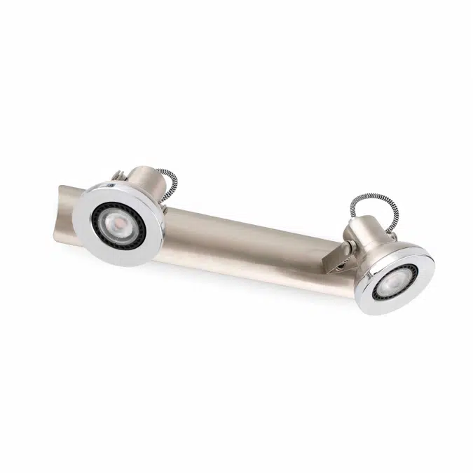 40555 - RING 2L Mat Nikel Duvar Lambası