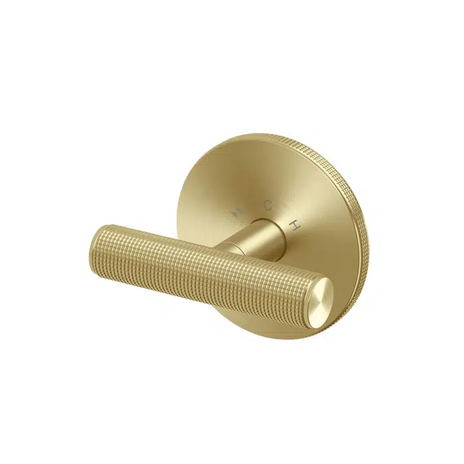 Milli Etch Brushed Gold Shower Mixer Tap 21783