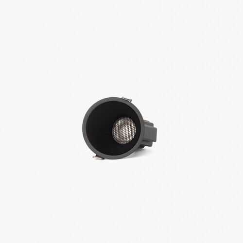 TULIPA siyah recessed gömme spot asymmetric 10W 50° 2700K CRI90