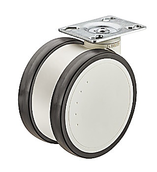 Furniture castor, Load bearing capacity 125 kg - 661.85.520