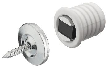 Magnetic catch, Pull 1.4 kg, for 12 mm drill hole - 246.19.710
