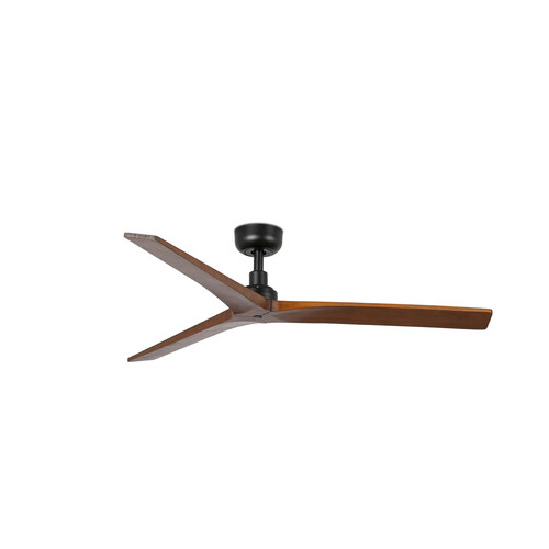 KLIM M Ceiling fan siyah/ceviz 0-10V/1-10V