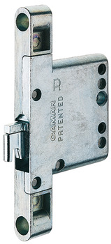 Concealed cabinet hanger, Width 12 mm - 290.54.901