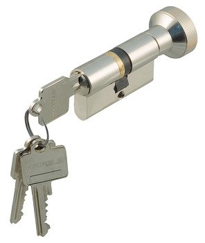 Thumbturn cylinder, Brass, Startec, Keyed To Differ - 916.22.471