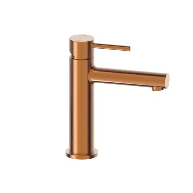Drift Brushed Bronze Straight Spout Basin Mixer Tap 2269190