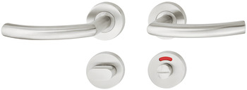Kapı kulpu seti, Paslanmaz çelik, Startec, model LDH 2189 - 903.93.360