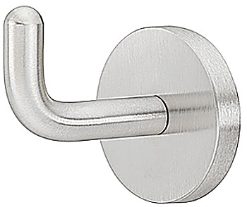 Wardrobe hook, Stainless steel, round rose - 842.33.020
