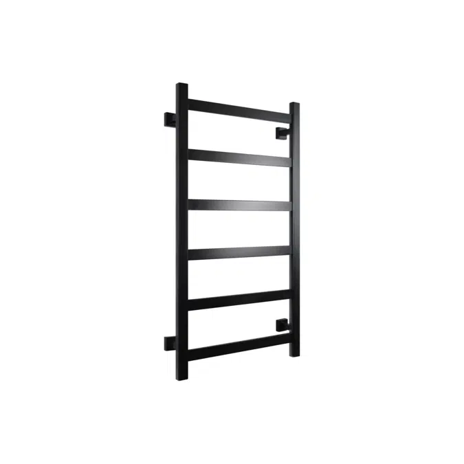 Mizu Bloc MK2 550x1050mm 24V Mat Siyah Isıtmalı Havlu Askısı 9511215